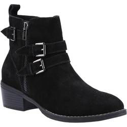 Hush Puppies Ankle Boots - Black - HPW1000-188-3 Jenna
